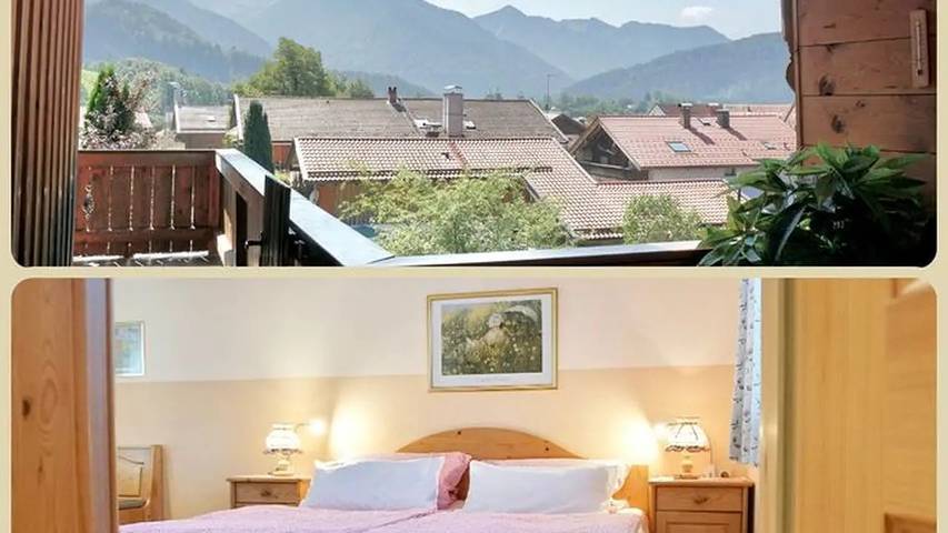 Ferienwohnung für 2 Personen, mit Garten und Balkon in Fischbachau