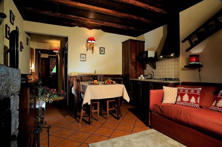 Location de vacances pour 4 personnes, avec jardin et vue, animaux acceptés dans Brusson - 3