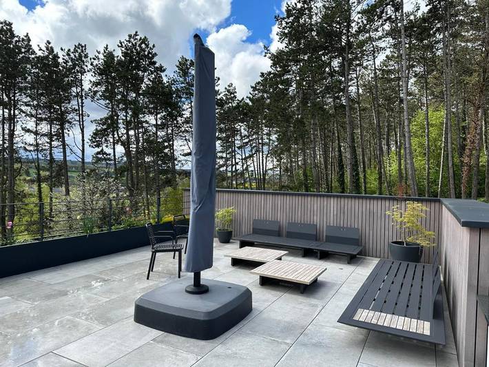 Location de vacances pour 12 personnes, avec sauna ainsi que jardin et vue à Wellin - 3