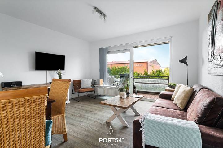 Ganze Wohnung, Deck 4 - für 3 Personen, zentrale Lage, ideal für Fahrradausflüge, Balkon in Büsum, Kreis Dithmarschen