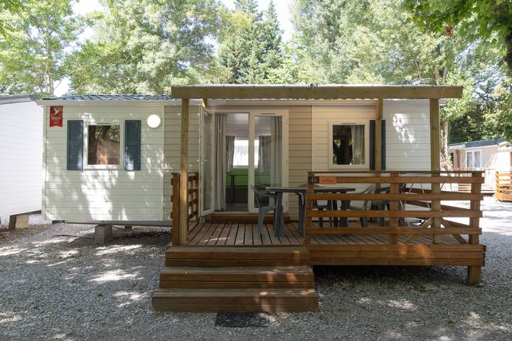 Camping voor 5 personen, met tuin, met huisdier in de Ardèche