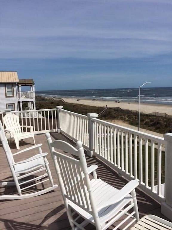 Vacation house for 8 people, with balcony in Holden Beach