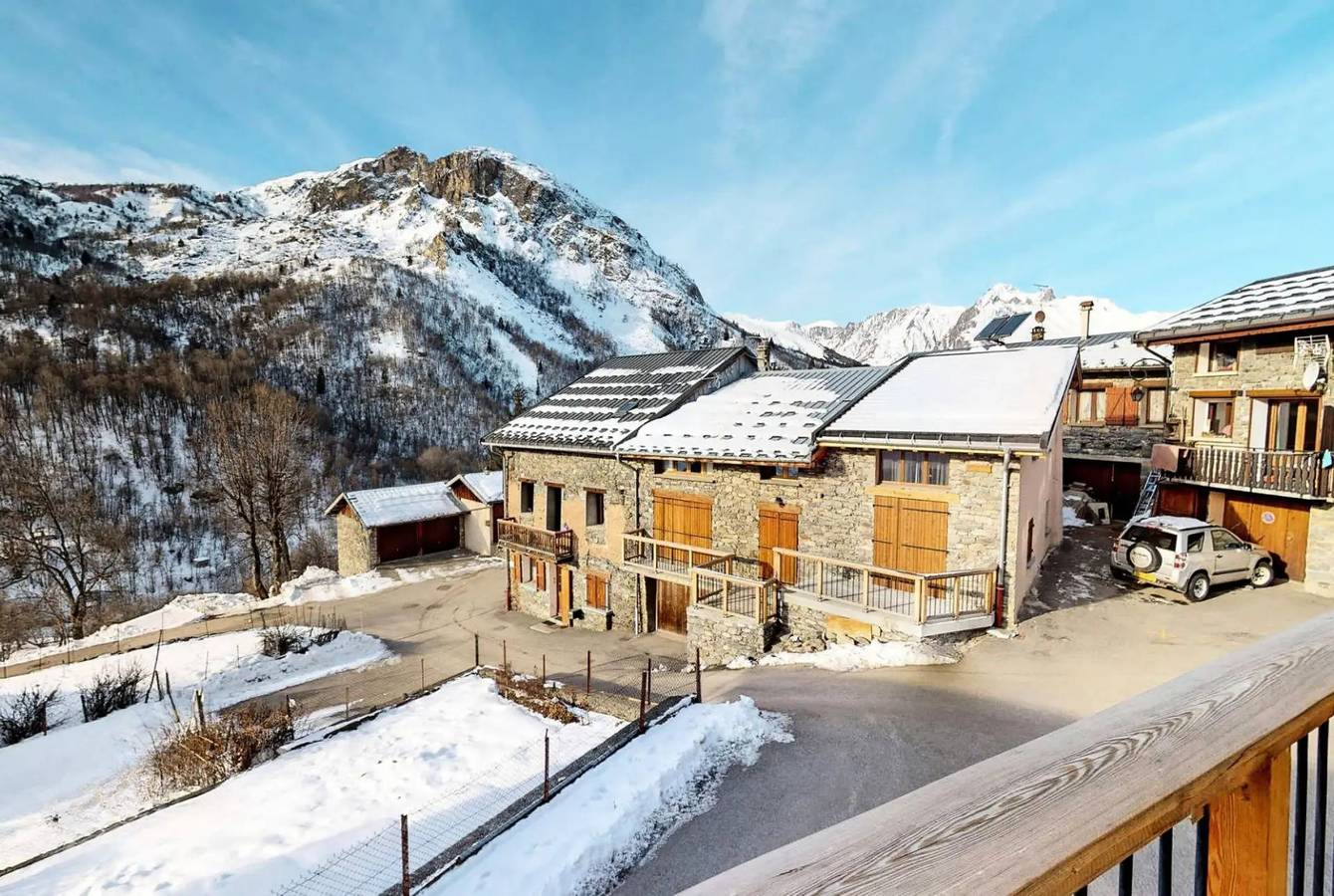 Renoveerde individuele chalet voor 12 personen met sauna in de 3 Valleys in Saint-Martin-de-Belleville, Massif de la Vanoise