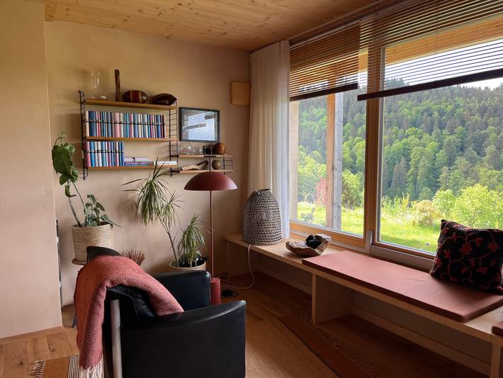 Ganze Wohnung, Ferienwohnung 'Am Stadtwald' mit Bergblick, privater Terrasse und Wi-Fi in Triberg, Südschwarzwald