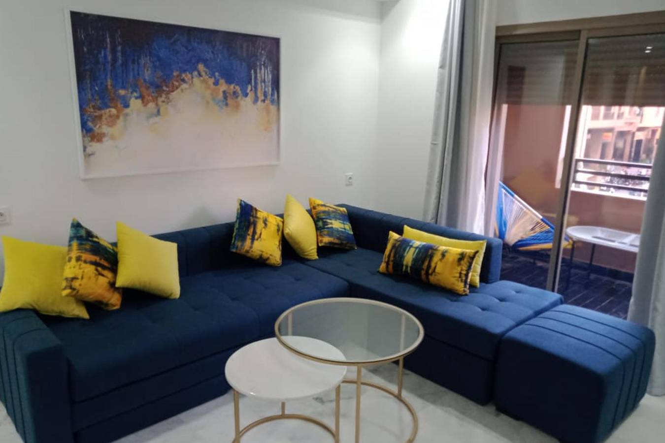 Appartement de vacances entier, 1 Bed Apartment - Balcony, Wifi, Parking in arrondissement de Guéliz, Marrakech