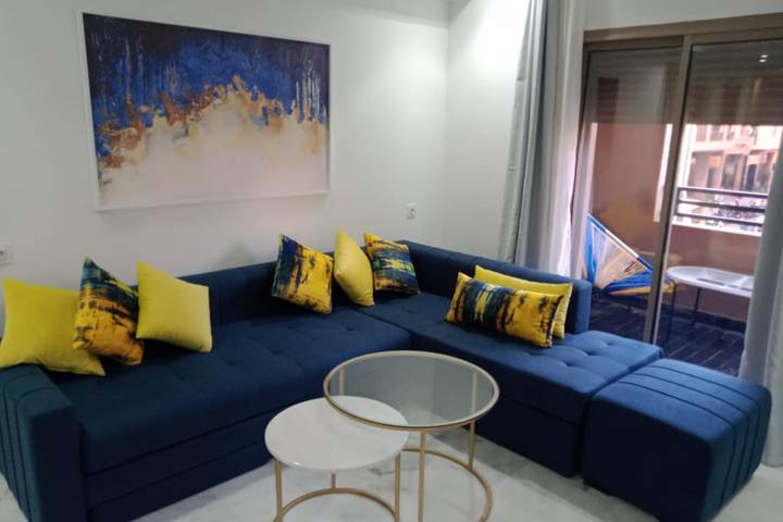 Holiday apartment for 4 people, with balcony, child-friendly in Marrakech