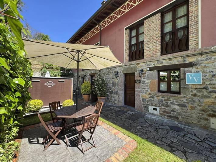 Apartamento para 4 personas, con Terraza y Jardín en Arriondas