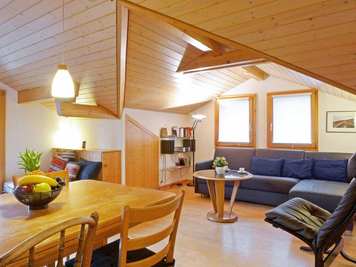 Gîte pour 4 personnes, avec balcon dans Wengen