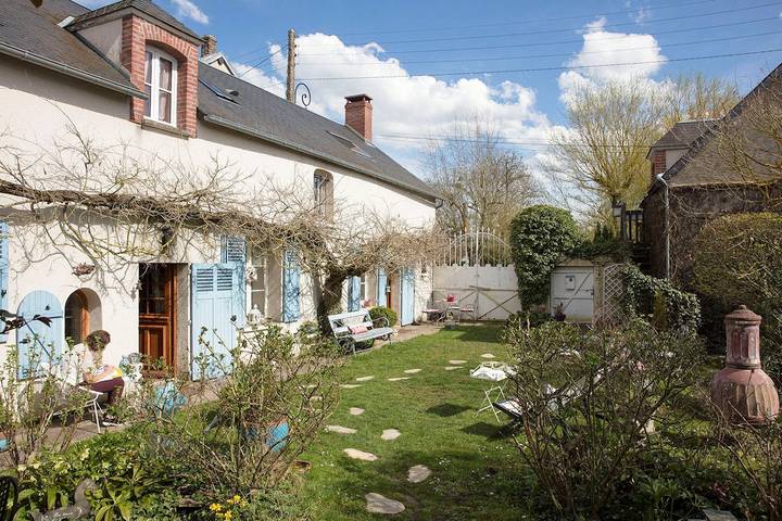 Chambre d’hôte pour 4 personnes, avec jardin à Mittainville