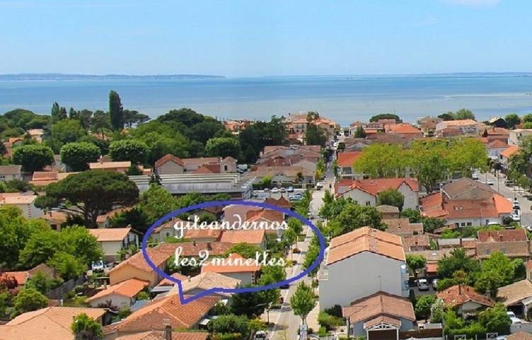 Gîte pour 2 personnes, avec terrasse et jardin, animaux acceptés à Andernos-les-Bains - 2