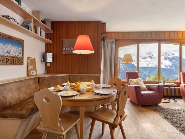 Gîte pour 6 personnes, avec balcon à Verbier - 2