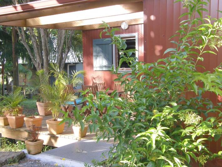Location de vacances pour 4 personnes, avec vue et jardin dans Sainte-Rose (La Réunion)