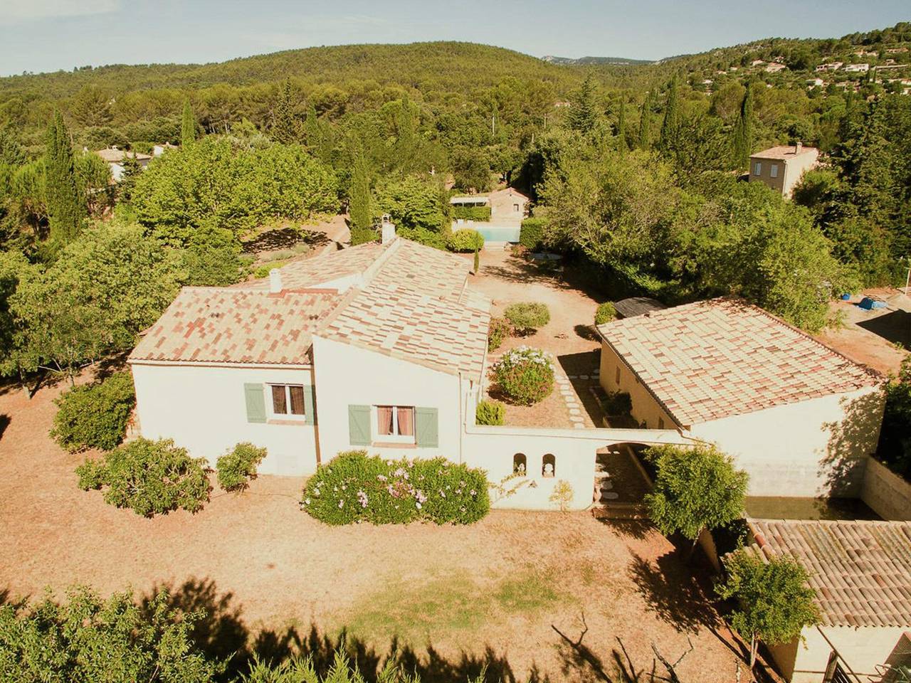 Rurally located holiday home with private pool in Cotignac, Región Brignoles