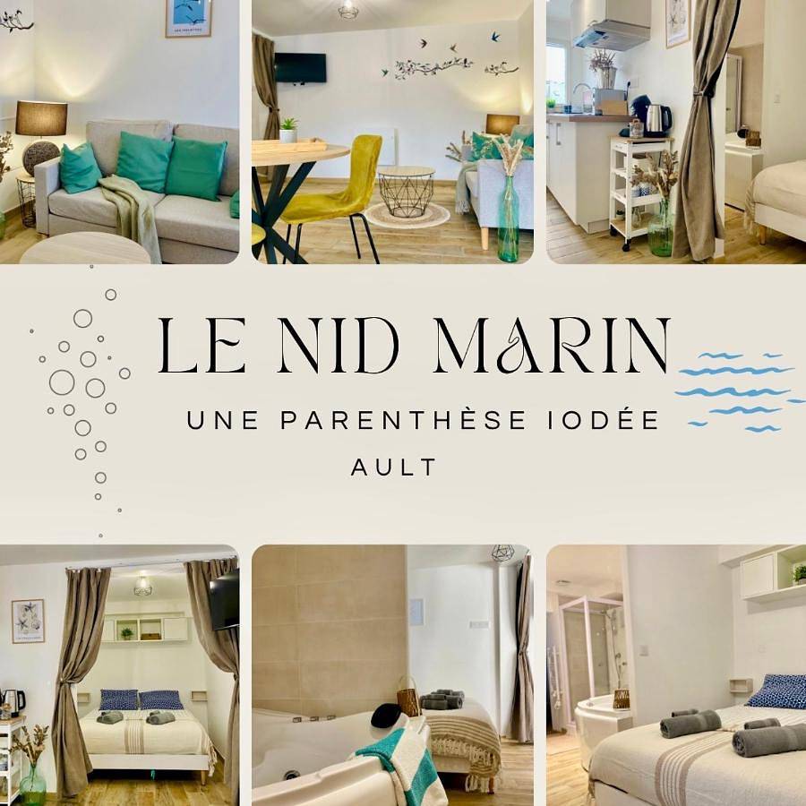 Appartement entier, Le Nid Marin in Ault, Région d'Abbeville