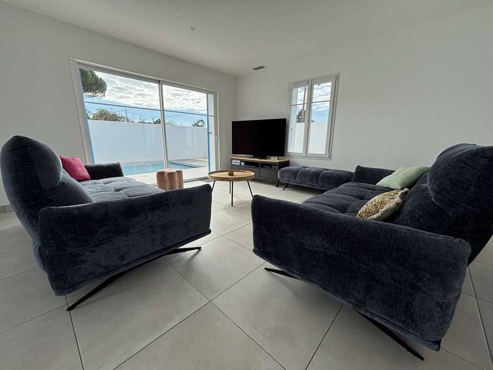 Villa con piscina - 14 pers. Cerca de playa y puerto in Saint-Denis-d'Oléron, Côte de Beauté