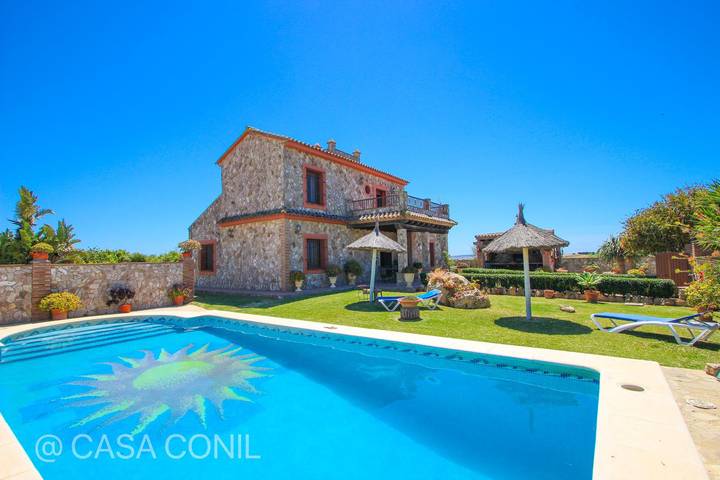 Chalet para 11 personas, con Jardín y Piscina en Conil de la Frontera
