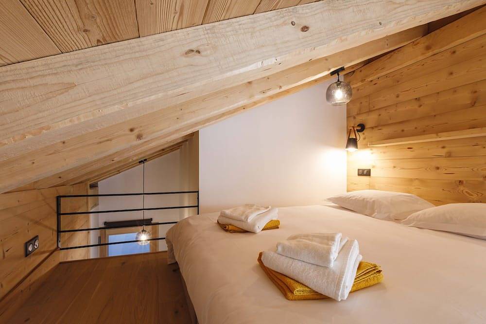 Apartamento entero, Chalet Bio Corti 4 Personnes Avec Bain à Remous et Sauna in Champagny-en-Vanoise, Parque Nacional de Vanoise