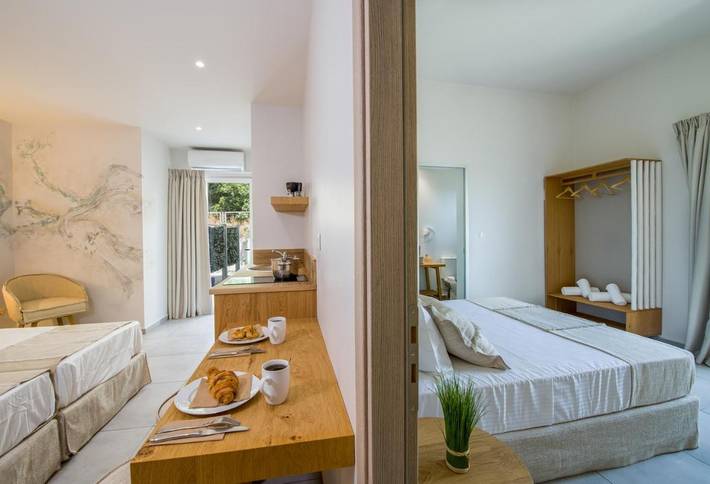 Gîte pour 2 personnes, avec vue et jardin dans Chóra Sfakíon - 3