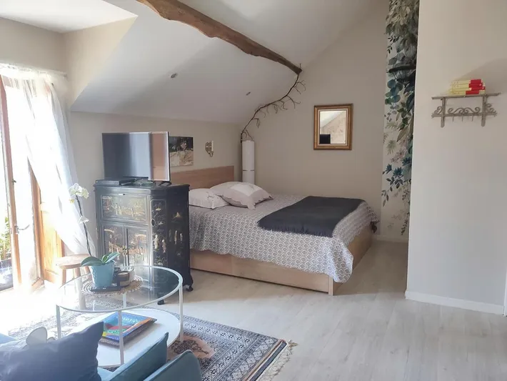 Apartamento de vacaciones para 2 personas, con vistas y jardín - 1