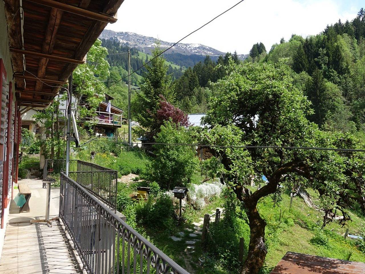 Apartamento entero, Apartamento amplio en chalet tradicional con balcón para 5 pers. en Arêches-Beaufort in Arêches, Beaufort (Rhône-Alpes)