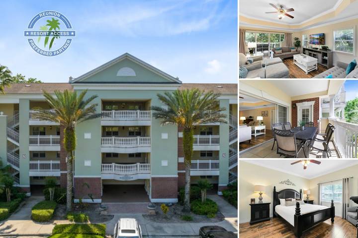 Vacation rental for 8 people, with pool and children pool as well as balcony/terrace, with pets in Reunion Resort