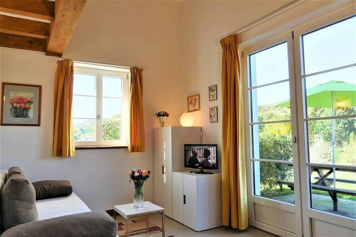 Appartement de vacances pour 2 personnes, avec Terrasse et Jardin