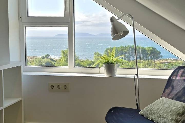 Fischerhaus mit Meerblick - Casa Cuncheira in Lira, Carnota