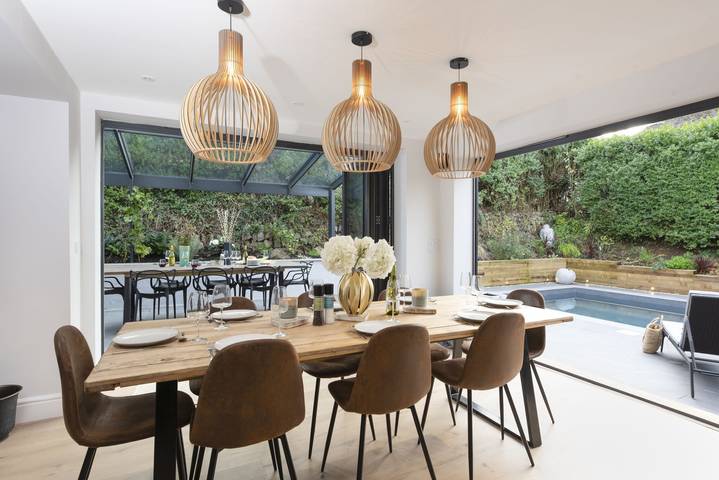 Ferienwohnung für 8 Personen, mit Pool und Garten sowie Whirlpool in St. Ives - 4