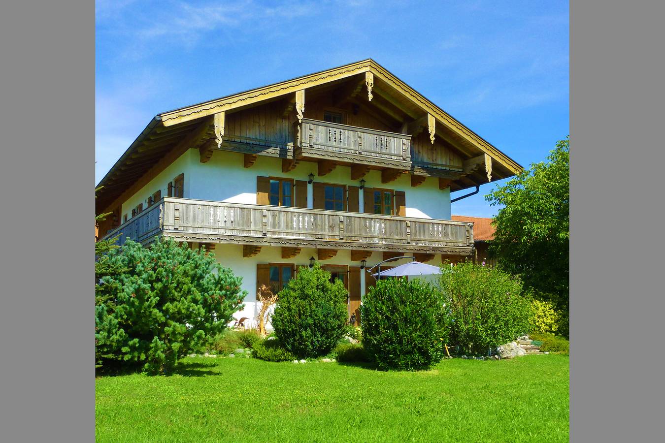 Ganze Ferienwohnung, Ferienwohnungen Maurer Höhenberg - Ferienwohnung Nr.3 Wohn-/Schlafraum kombiniert und Nord-Balkon, 33 qm in Aschau im Chiemgau, Chiemsee