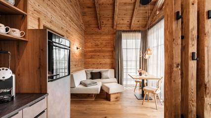 Chalet für 2 Personen, mit Sauna und Balkon in Grünten