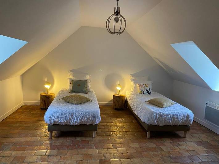 Gîte pour 5 personnes, avec jardin ainsi que vue sur le lac et vue dans Parc Naturel de Boutissaint