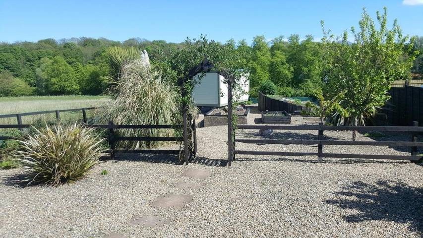 Tent for 2 people, with Hot tub and Terrace as well as Garden and View in Northumberland