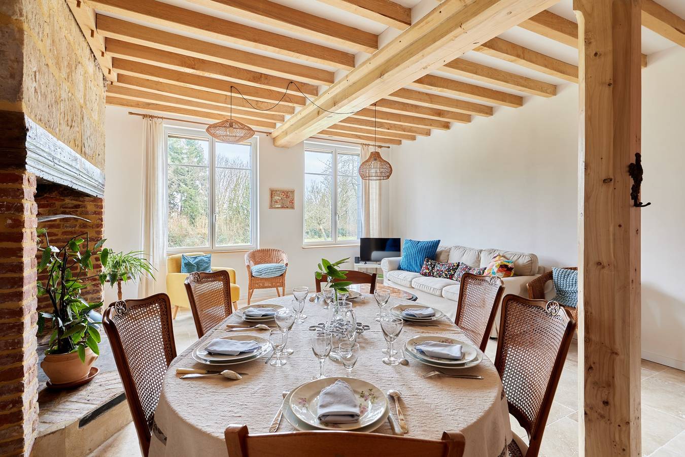 Ganze Wohnung, Ferienwohnung für 6 Personen mit Terrasse in Livarot-Pays-d'Auge, Lisieux und Umgebung