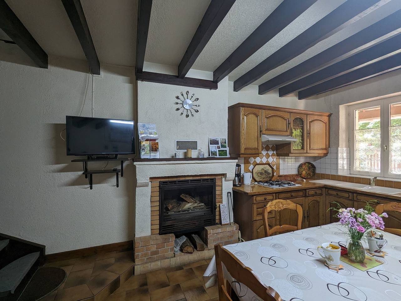 Charmante maison de campagne avec jardin privatif, proche étangs et nature, idéale rando et vélo. in Région de Le Blanc