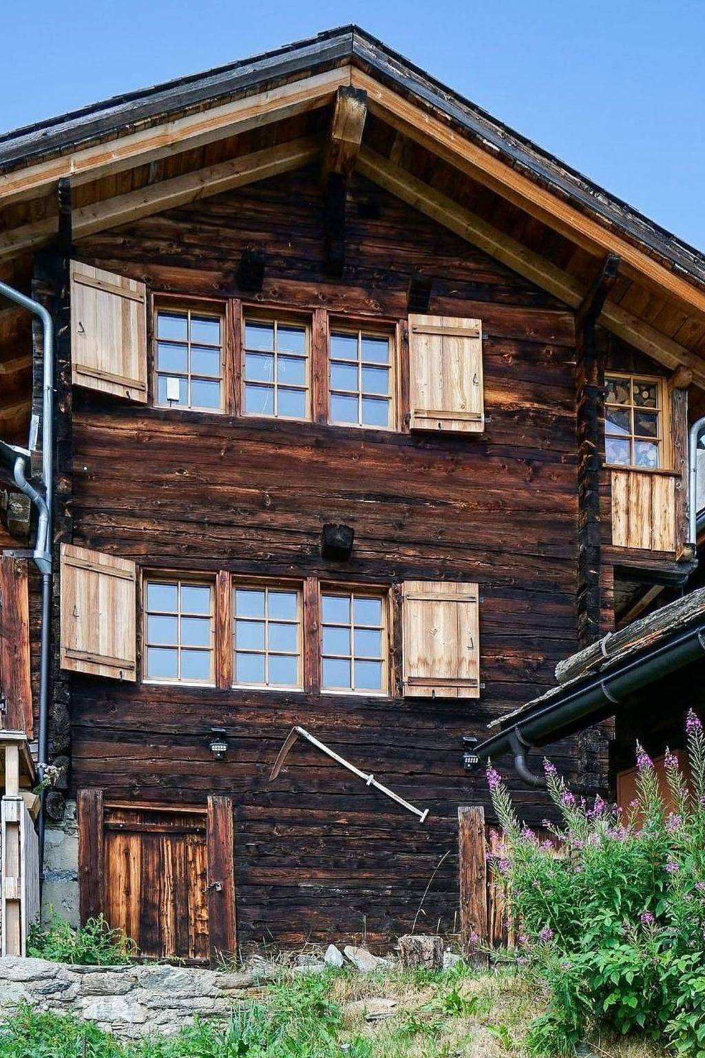 Chalet 1679 in Törbel, Walliser Alpen