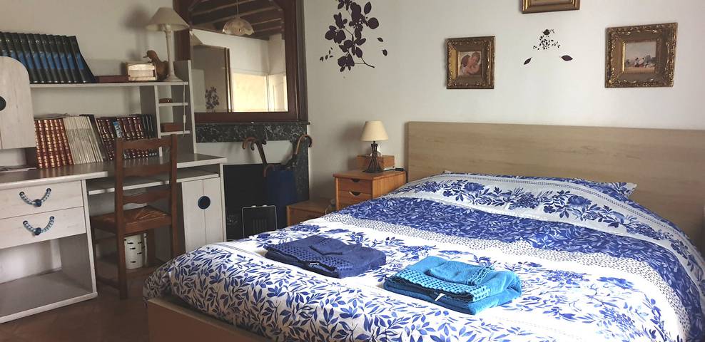 Chambre d’hôte pour 5 personnes, avec jardin