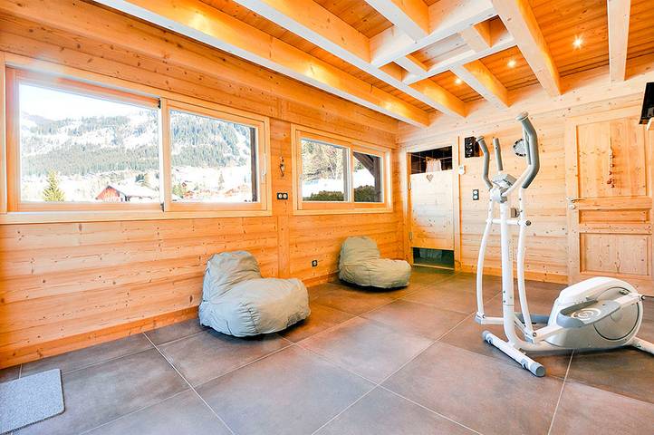 Chalet für 14 Personen, mit Garten und Whirlpool sowie Sauna in Châtel - 2