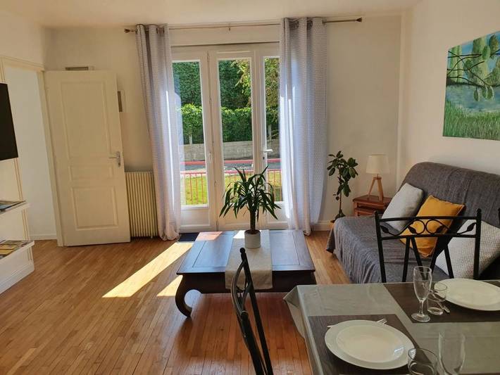 Gîte pour 6 personnes, avec vue et jardin, animaux acceptés dans Saint-Ouen-de-Mimbré