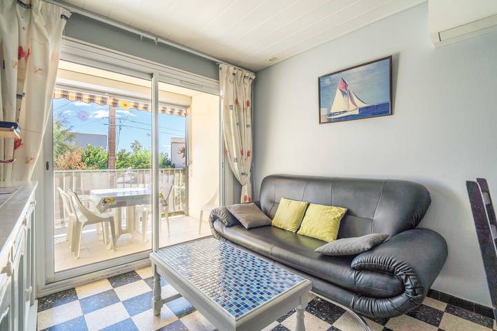 Appartement de vacances pour 5 personnes, avec jardin
