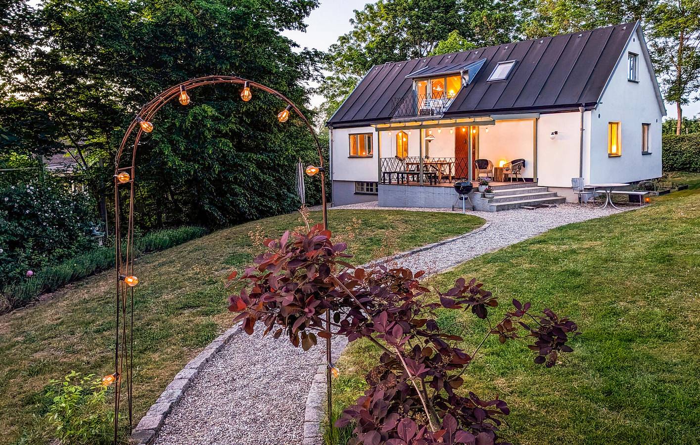 Ferienhaus für 8 Personen mit Garten in Kivik, Österlen