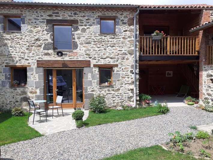 Chambre d’hôte pour 2 personnes, avec Balcon ainsi que Terrasse et Jardin
