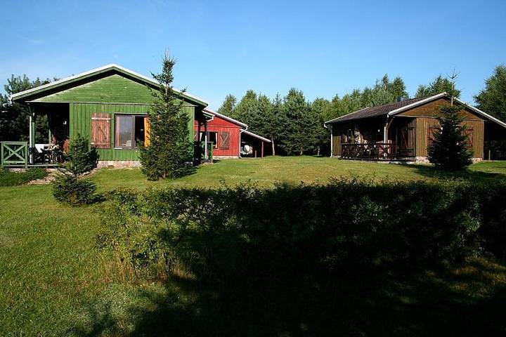 Domek letniskowy dla 6 osób, z widok na jezioro i ogród oraz widok, zwierzęta dozwolone na Kaszuby