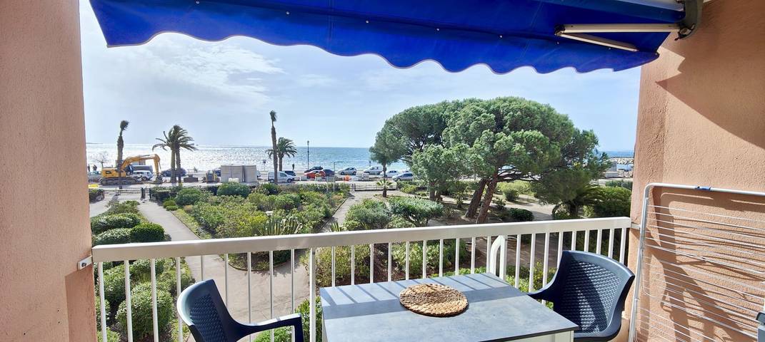 Gîte pour 4 personnes, avec balcon, adapté aux familles dans Plage du Capitole