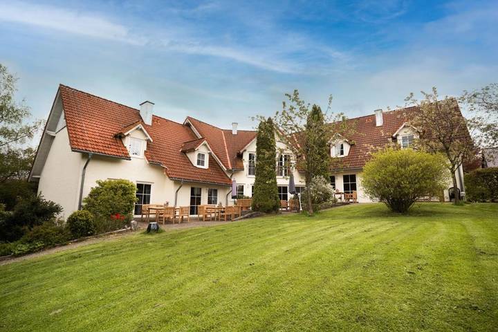 Ferienwohnung für 4 Personen, mit Ausblick und Garten, kinderfreundlich