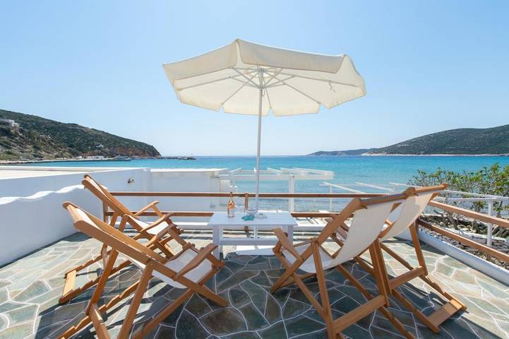 Gîte pour 4 personnes, avec jardin et vue dans Platis Gialos Sifnos - 2