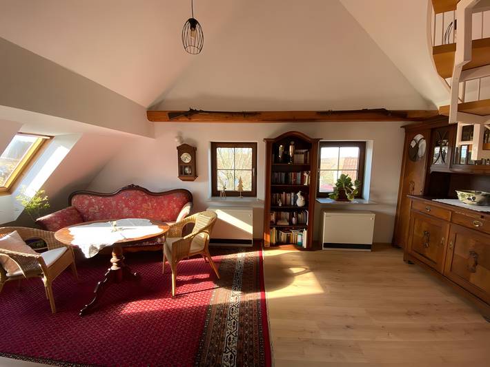 Geheel appartement, Appartement 'Ferienwohnung in Upflamör' met gedeelde tuin, balkon en wifi in Zwiefalten, Neckar-Alb