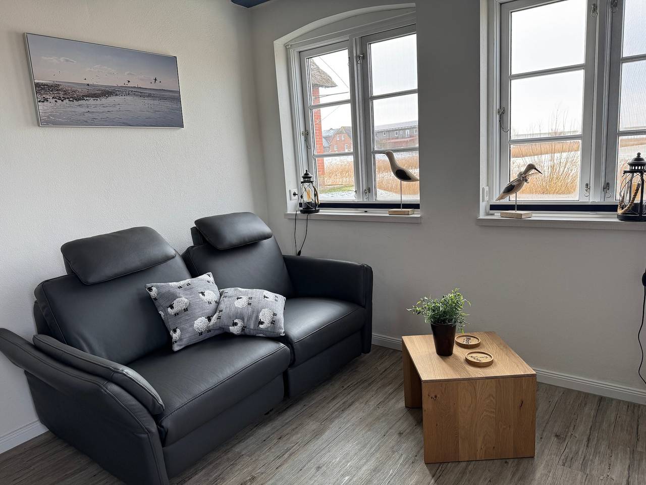 Ganze Wohnung, Apartment „Graugans“ mit privater Terrasse, Garten und Wlan in Pellworm, Nordseeküste