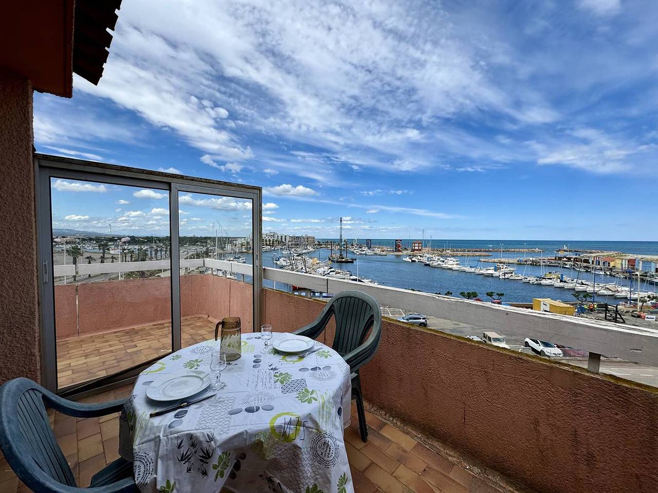 Studio entier, Agréable studio vue sur mer et le port 2Ppech31 in Le Barcarès, Côte d'Améthyste