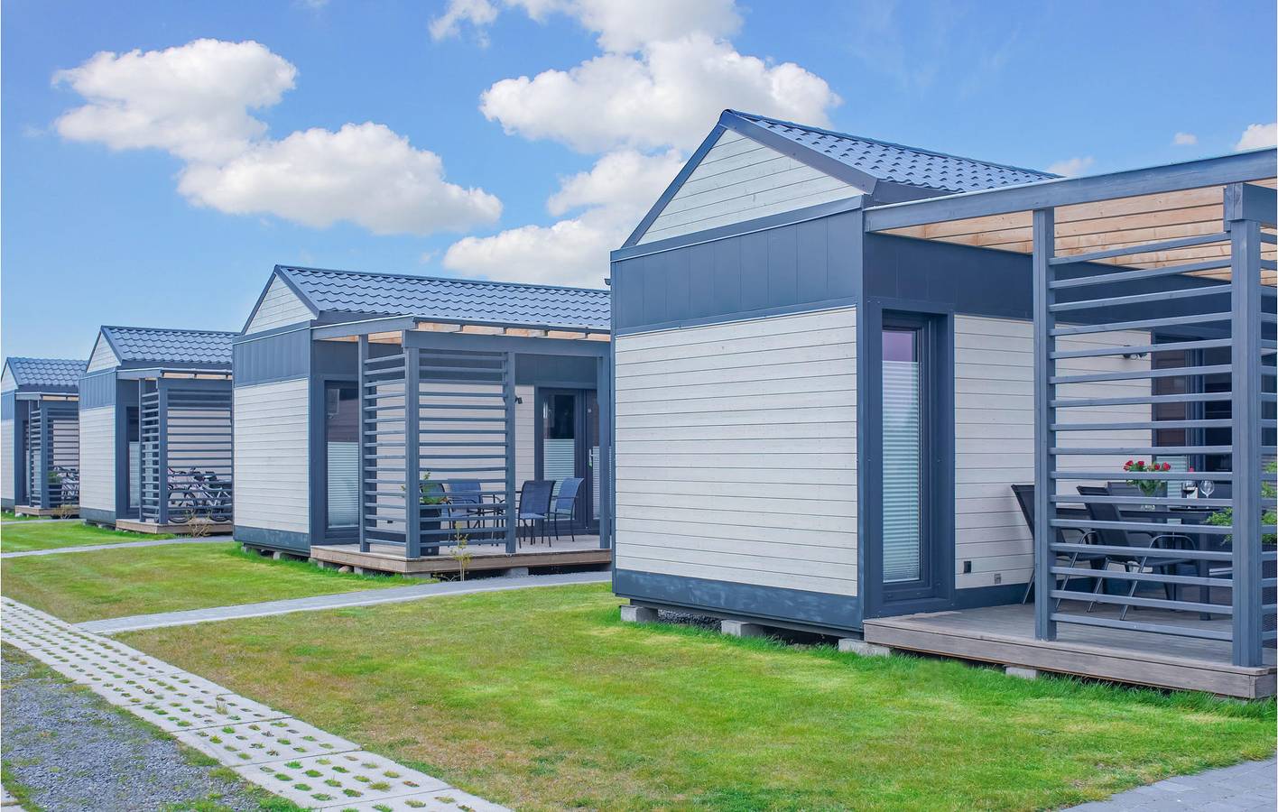 Ferienhaus für 4 Personen mit Sauna in Neuenhagen, Amt, Powiat Sławieński