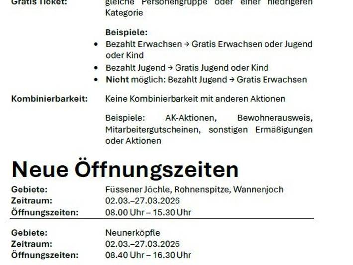Ferienwohnung für 3 Personen, mit Balkon und Garten in Tannheim (Tirol) - 3